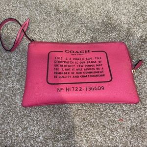 Coach Wristlet